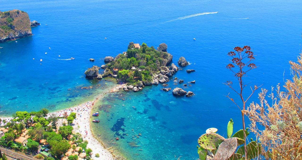 Greek Theater - Sea View Apartment Taormina Exterior foto