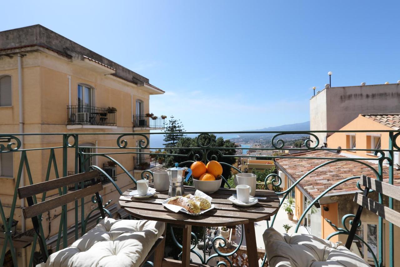 Greek Theater - Sea View Apartment Taormina Exterior foto